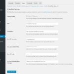 Wordpress Plugin as Crypto Payment Gateway setup page